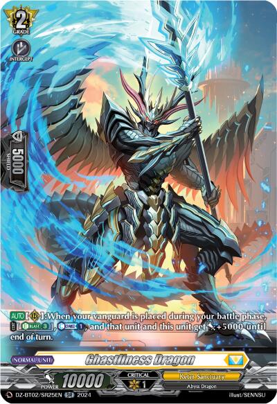 Ghastliness Dragon (SR) - DZ-BT02/SR25EN - Silver Rare