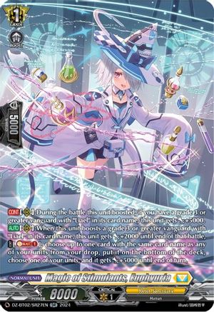 Magic of Stimulants, Euphyuria (SR) - DZ-BT02/SR27EN - Silver Rare