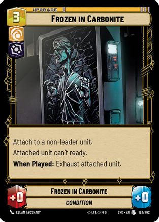 Frozen in Carbonite - 193/262 - Uncommon