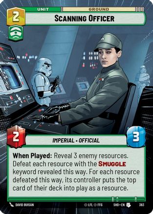 Scanning Officer (Hyperspace) - 383 - Uncommon