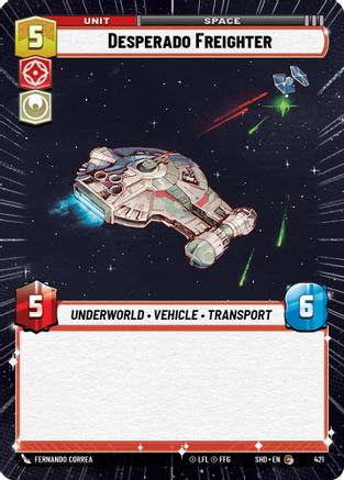 Desperado Freighter (Hyperspace) - 421 - Common