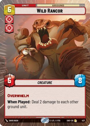 Wild Rancor (Hyperspace) - 427 - Rare