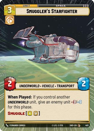 Smuggler's Starfighter (Hyperspace) - 483 - Common