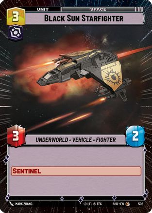 Black Sun Starfighter (Hyperspace) - 502 - Common