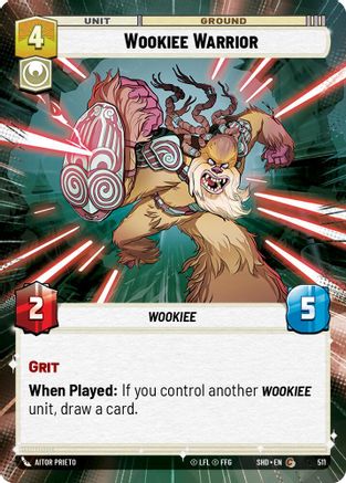 Wookiee Warrior (Hyperspace) - 511 - Common