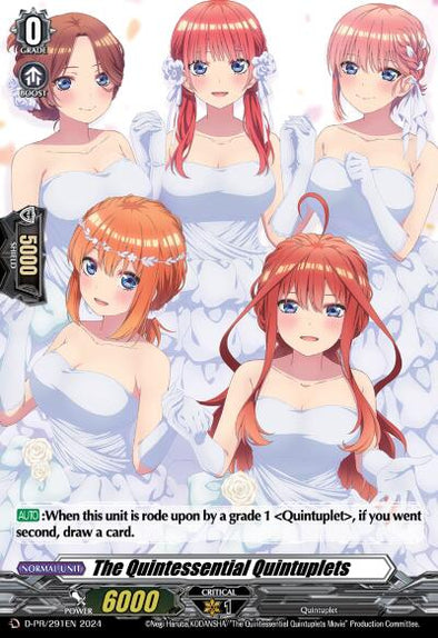 The Quintessential Quintuplets - D-PR/291EN - Promo