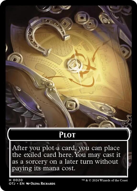Human Cleric // Plot Token (TOTP)