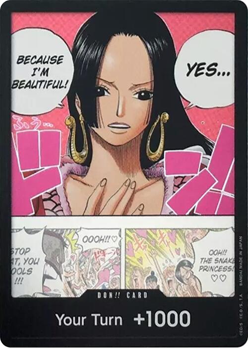 DON!! Card (Boa Hancock) (Double Pack Set Vol. 4)  - DON!!