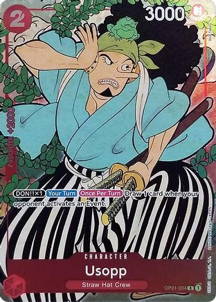 Usopp (English Version 1st Anniversary Set) - OP01-004 - Rare