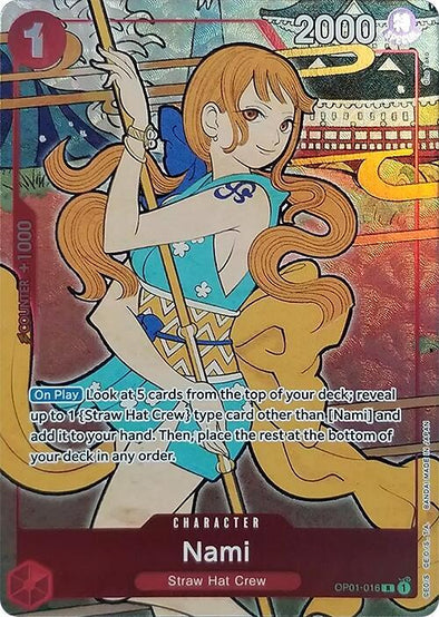 Nami (English Version 1st Anniversary Set) - OP01-016 - Promo