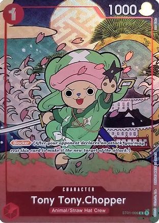 Tony Tony.Chopper (English Version 1st Anniversary Set) - ST01-006 - Common