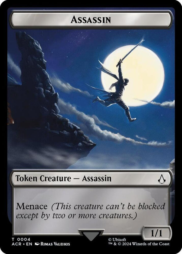 Assassin // Human Rogue Token (Foil) (TACR)