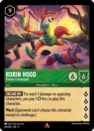 Robin Hood (Timely Contestant) - 69/204 - Rare