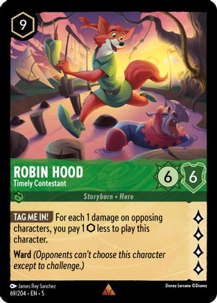 Robin Hood (Timely Contestant) - 69/204 - Rare