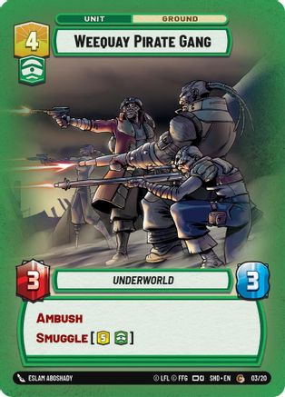 Weequay Pirate Gang - Weekly Play Promo - 03/20 - Common