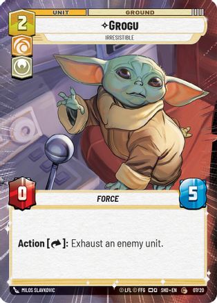 Grogu - Irresistible (Hyperspace)  - Weekly Play Promo - 07/20 - Common