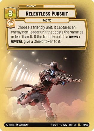 Relentless Pursuit - Weekly Play Promo - 13/20 - Rare
