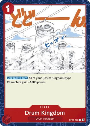 Drum Kingdom - OP08-020 - Common