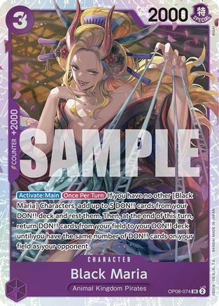 Black Maria - OP08-074 - Super Rare