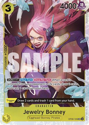 Jewelry Bonney - OP08-105 - Super Rare