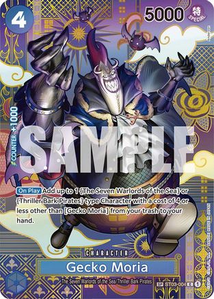 Gecko Moria (OP08 Special) - ST03-004 - Common