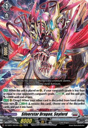 Silverstar Dragon, Seyferd - DZ-SS01/007EN - Triple Rare
