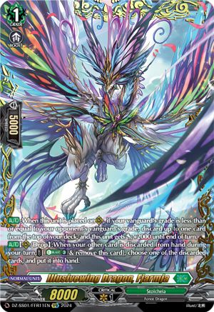 Illusivewing Dragon, Fjarmja (FFR) - DZ-SS01/FFR11EN - Double Frame Rare