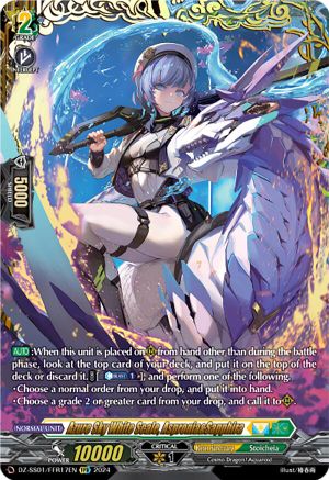 Azure Sky White Scale, Aspronia&Sapphira (FFR) - DZ-SS01/FFR17EN - Double Frame Rare