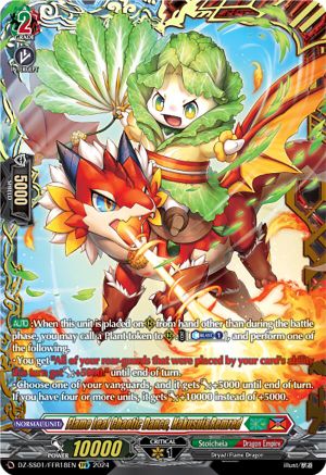 Flame Leaf Chaotic Dance, Hakusui&Remred (FFR) - DZ-SS01/FFR18EN - Double Frame Rare