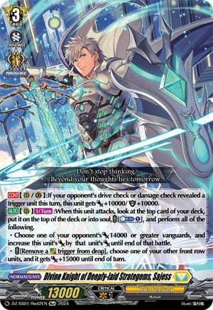 Divine Knight of Deeply-laid Strategems, Sajess - DZ-SS01/Re42EN - Special Reprint Plus