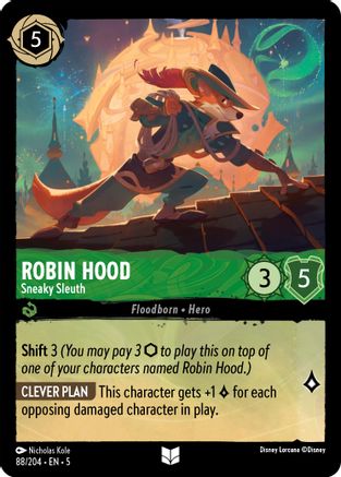 Robin Hood (Sneaky Sleuth) - 88/204 - Uncommon