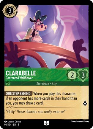 Clarabelle (Contented Wallflower) - 90/204 - Uncommon