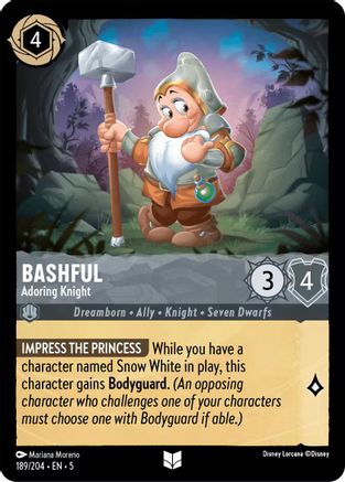 Bashful (Adoring Knight) - 189/204 - Uncommon