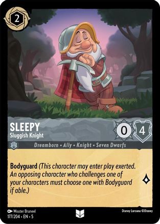 Sleepy (Sluggish Knight) - 177/204 - Uncommon