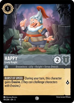 Happy (Lively Knight) - 191/204 - Common
