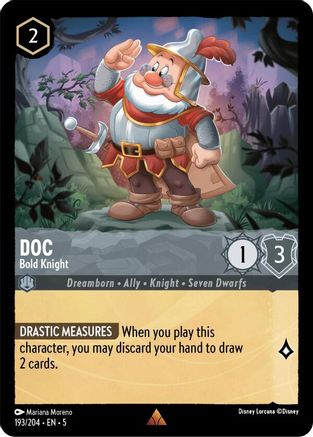 Doc (Bold Knight) - 193/204 - Rare