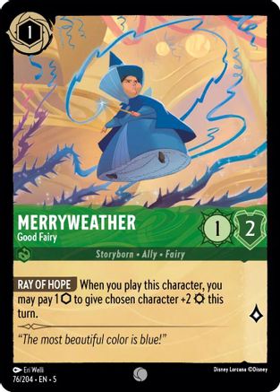 Merryweather (Good Fairy) - 76/204 - Common