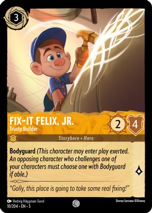 Fix-It Felix, Jr. (Trusty Builder) - 10/204 - Common