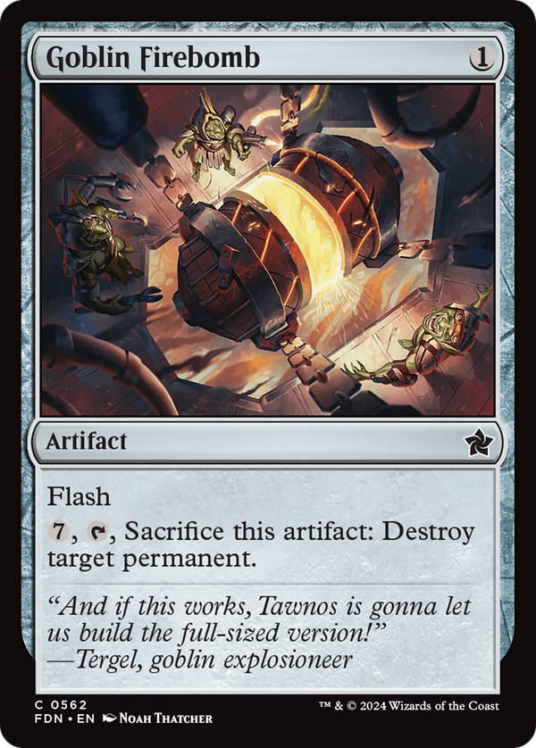Goblin Firebomb (FDN)