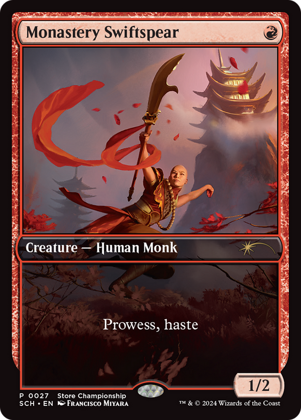 Monastery Swiftspear - Store Championship Promo (SCH)