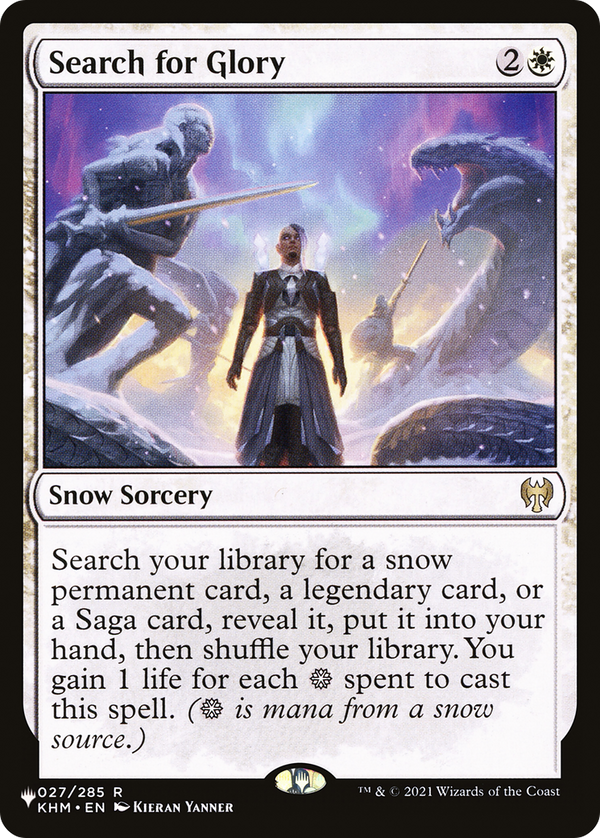 Search for Glory - KHM Reprint (PLST)