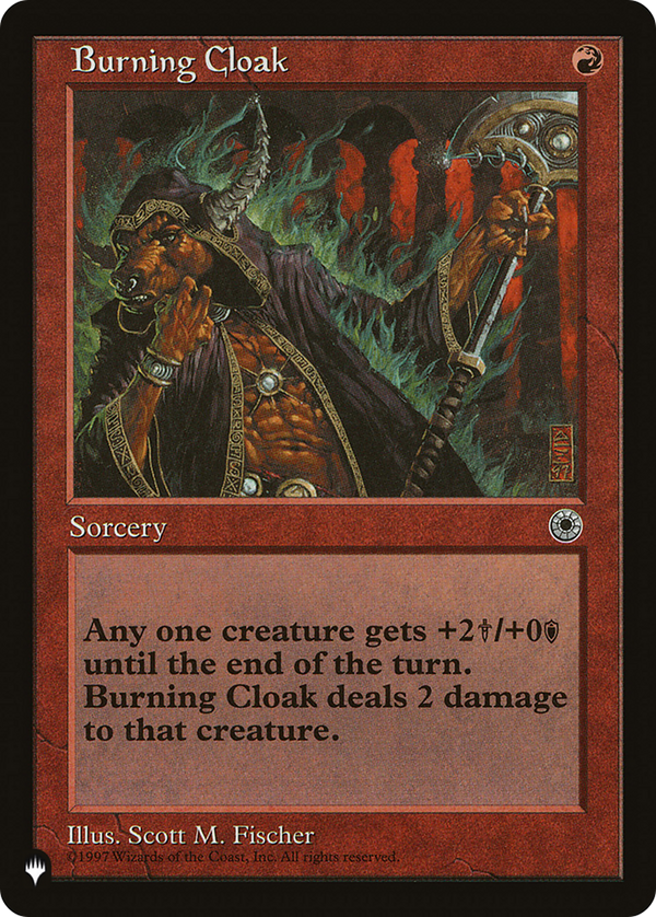 Burning Cloak - POR Reprint (PLST)