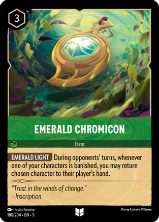 Emerald Chromicon - 100/204 - Uncommon