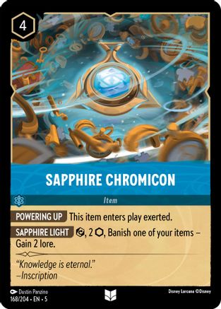 Sapphire Chromicon - 168/204 - Uncommon