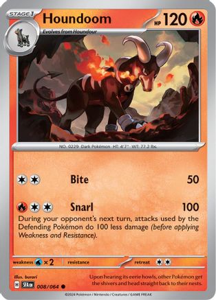 Houndoom - 008/064 - Common