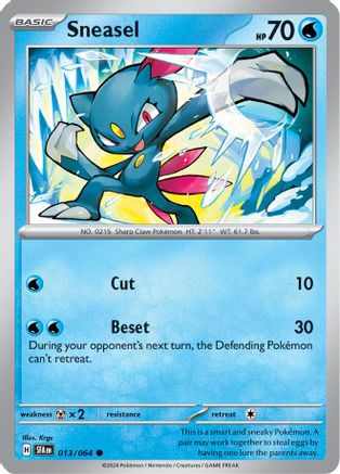 Sneasel - 013/064 - Common