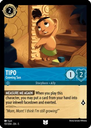 Tipo (Growing Son) - 157/204 - Uncommon