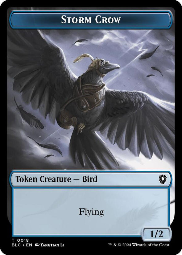 Frog Lizard // Storm Crow Token (TBLC)