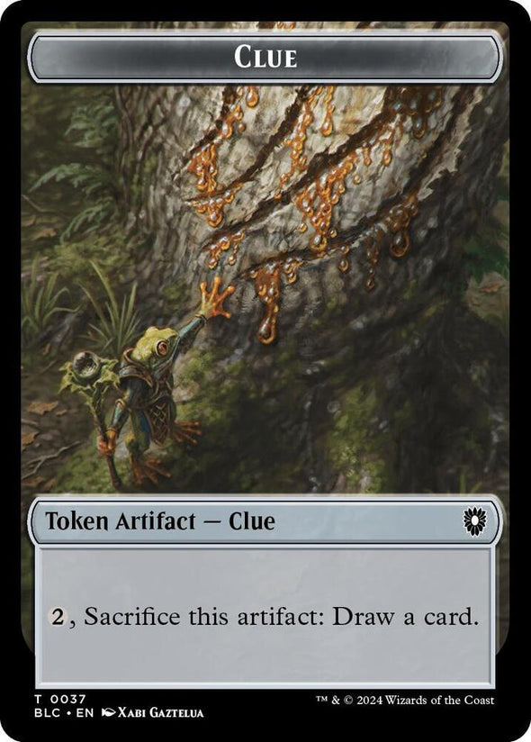 Eldrazi // Clue Token (TBLC)