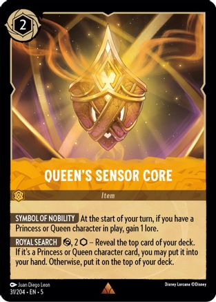 Queen's Sensor Core - 31/204 - Rare